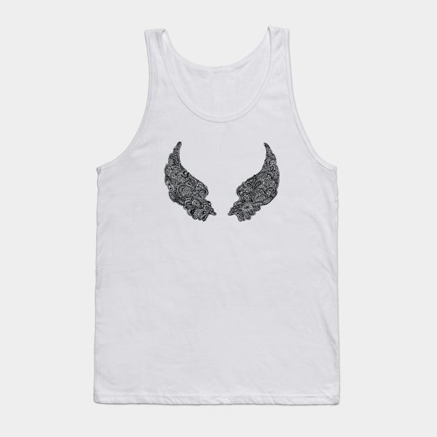 Wings Tank Top by HayleyLaurenDesign